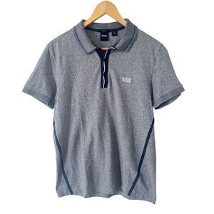 Hugo Boss Charcoal "Paddy 2" Golf Polo Short Sleeve Shirt